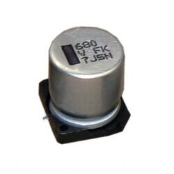 22 µF 50 V Aluminum Electrolytic Capacitors Radial, Can - SMD 880mOhm @ 100kHz 2000 Hrs @ 105°C - Cornell Dubilier Electronics (CDE)