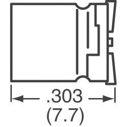 220 µF 35 V Aluminum Electrolytic Capacitors Radial, Can - SMD 2000 Hrs @ 105°C - 3