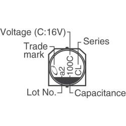 220 µF 35 V Aluminum Electrolytic Capacitors Radial, Can - SMD 2000 Hrs @ 105°C - 4