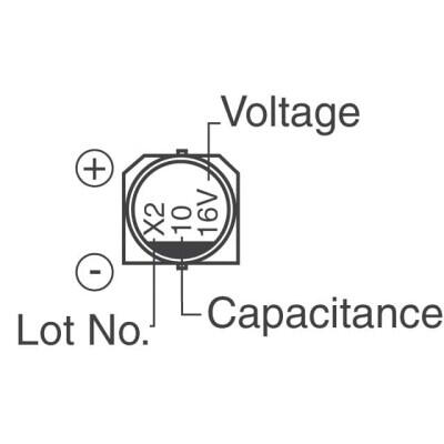 100 µF 25 V Aluminum Electrolytic Capacitors Radial, Can - SMD 2000 Hrs @ 85°C - 2