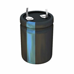 2200 µF 63 V Aluminum Electrolytic Capacitors Radial, Can - Snap-In 3000 Hrs @ 105°C - Cornell Dubilier Knowles