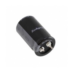 5600 µF 50 V Aluminum Electrolytic Capacitors Radial, Can - Snap-In 3000 Hrs @ 105°C - Rubycon