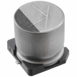 220 µF 50 V Aluminum Electrolytic Capacitors Radial, Can - SMD 2000 Hrs @ 105°C - Rubycon