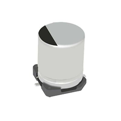 100 µF 35 V Aluminum Electrolytic Capacitors Radial, Can - SMD 340mOhm @ 100kHz 2000 Hrs @ 105°C - 1