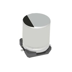 100 µF 35 V Aluminum Electrolytic Capacitors Radial, Can - SMD 340mOhm @ 100kHz 2000 Hrs @ 105°C - 1