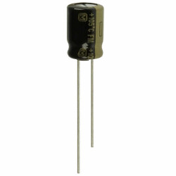 150 µF 50 V Aluminum Electrolytic Capacitors Radial, Can 4000 Hrs @ 105°C - Panasonic Electronic Components (1)