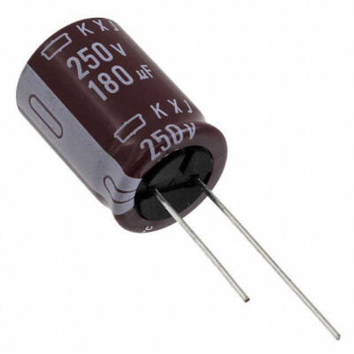 180 µF 250 V Aluminum Electrolytic Capacitors Radial, Can 12000 Hrs @ 105°C - 2