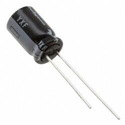 470µF 10V Aluminum Electrolytic Capacitors Radial, Can 6000 Hrs @ 105°C - Rubycon