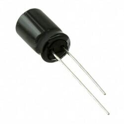 100µF 35V Aluminum Electrolytic Capacitors Radial, Can 1000 Hrs @ 105°C - Rubycon
