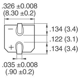 330µF 25V Aluminum Electrolytic Capacitors Radial, Can - SMD 2000 Hrs @ 85°C - Panasonic Electronic Components (1)