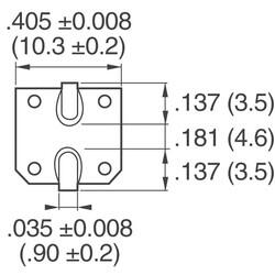 100µF 35V Aluminum Electrolytic Capacitors Radial, Can - SMD 5000 Hrs @ 105°C - Panasonic Electronic Components (1)