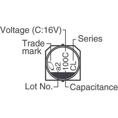 680 µF 25 V Alüminyum Elektrolitik Kapasitör / Kondansatör Radyal, Can - SMD - 2000 Saat @ 105°C - 4