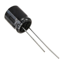 330 µF 63 V Aluminum Electrolytic Capacitors Radial, Can 2000 Hrs @ 105°C - Panasonic Electronic Components