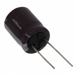 3300 µF 10 V Aluminum Electrolytic Capacitors Radial, Can 5000 Hrs @ 105°C - Nichicon