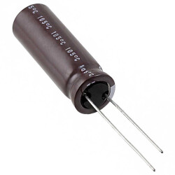 1000 µF 16 V Aluminum Electrolytic Capacitors Radial, Can 5000 Hrs @ 105°C - Nichicon