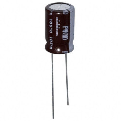 470 µF 25 V Aluminum Electrolytic Capacitors Radial, Can 5000 Hrs @ 105°C - Nichicon