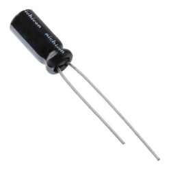 4.7 µF 50 V Aluminum Electrolytic Capacitors Radial, Can 1000 Hrs @ 105°C - Nichicon