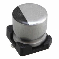 100 µF 6.3 V Aluminum Electrolytic Capacitors Radial, Can - SMD 2000 Hrs @ 85°C - Nichicon