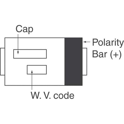 330 µF 2.5 V Alüminyum - Polimer Kapasitör / Kondansatör 2917 (7343 Metric) 9mOhm 2000 Saat @ 105°C - 3