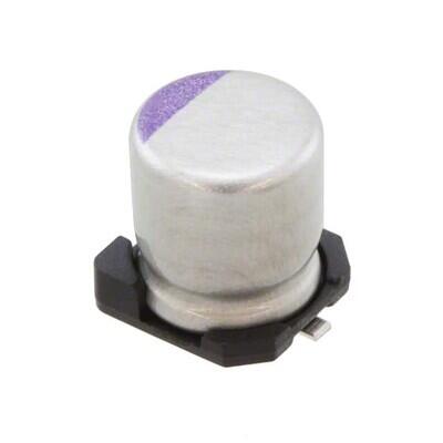 22 µF 16 V Aluminum - Polymer Capacitors Radial, Can - SMD 90mOhm 2000 Hrs @ 105°C - 1