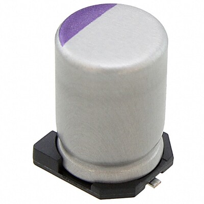 39 µF 50 V Aluminum - Polymer Capacitors Radial, Can - SMD 25mOhm 5000 Hrs @ 105°C - 1