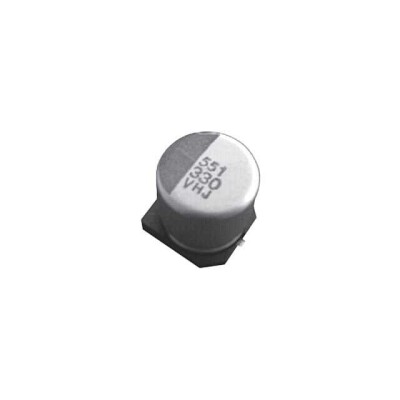 220 µF 16 V Aluminum - Polymer Capacitors Radial, Can - SMD 27mOhm 4000 Hrs @ 125°C - 1