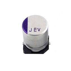 100µF 50V Aluminum - Polymer Capacitors Radial, Can - SMD 28mOhm 10000 Hrs @ 105°C - Rubycon
