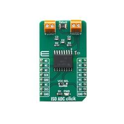 AMC1204B Analog to Digital Converter (ADC) Data Acquisition mikroBUS™ Click™ Platform Evaluation Expansion Board - 1