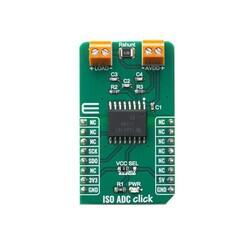 AMC1204B Analog to Digital Converter (ADC) Data Acquisition mikroBUS™ Click™ Platform Evaluation Expansion Board - MikroElektronika