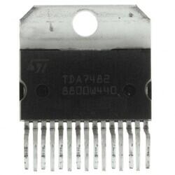 Amplifier IC 2-Channel (Stereo) Class AB 15-Multiwatt - 1