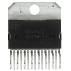 Amplifier IC 2-Channel (Stereo) Class AB 15-Multiwatt - 1