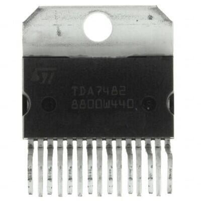 Amplifier IC 2-Channel (Stereo) Class AB 15-Multiwatt - 1