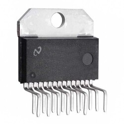 Amplifier IC 2-Channel (Stereo) Class AB TO-220-15 - Texas Instruments