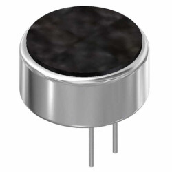 20 Hz ~ 20 kHz Analog Microphone 1 V ~ 10 V Omnidirectional (-24dB ±3dB) PC Pins - PUI Audio, Inc.