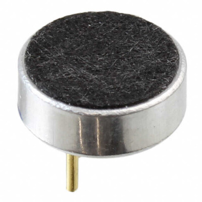 100 Hz ~ 15 kHz Analog Microphone Electret Condenser 1 V ~ 10 V Omnidirectional (-44dB ±3dB @ 94dB SPL) PC Pins - 1