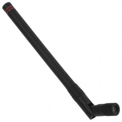RF ANTENNA Alarms, ISM, Remote Control, Security Systems Whip, Tilt SMA Male Connector Mount - TE Connectivity Linx
