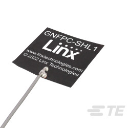 RF ANTENNA GNSS, GPS Flat Patch MHF4 Adhesive - 1
