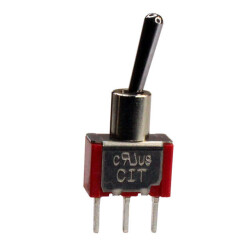 Toggle Switch SPDT Through Hole - CIT Relay and Switch