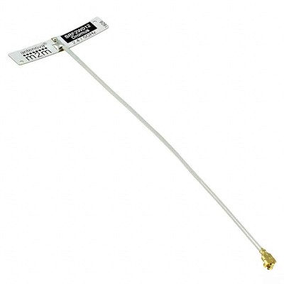 2.4GHz, 5.4GHz WLAN Flat Patch RF Antenna 2.4GHz ~ 2.5GHz, 4.9GHz ~ 5.9GHz 4dBi U.FL (UMCC), IPEX MHF1 Adhesive - 1