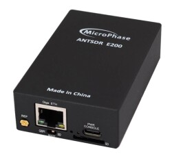 RF Modules AntSDR E200 with an AD9361 chip, 32 GB SD card, and metal enclosure. (Antennas not included) - MicroPhase