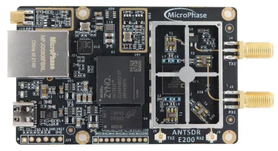 RF Modules AntSDR E200 with an AD9363 chip and 32 GB SD card. (Case and antennas not included) - 1