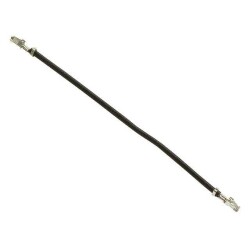 Black 22 AWG Jumper Lead Socket to Socket Tin 6.00