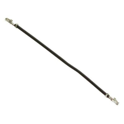 Black 22 AWG Jumper Lead Socket to Socket Tin 6.00