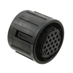 19 Position Circular Connector Plug Housing Free Hanging (In-Line) Coupling Nut - ITT Cannon, LLC