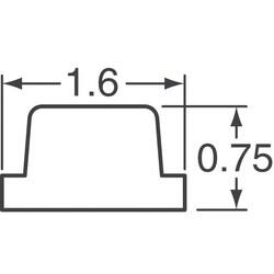 Orange 601nm LED Indication - Discrete 2.1V 0603 (1608 Metric) - 2