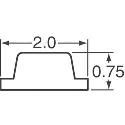 Yellow 588nm LED Indication - Discrete 2.1V 0805 (2012 Metric) - 3