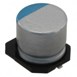 120 µF 10 V Aluminum - Polymer Capacitors Radial, Can - SMD 22mOhm 15000 Hrs @ 105°C - 1