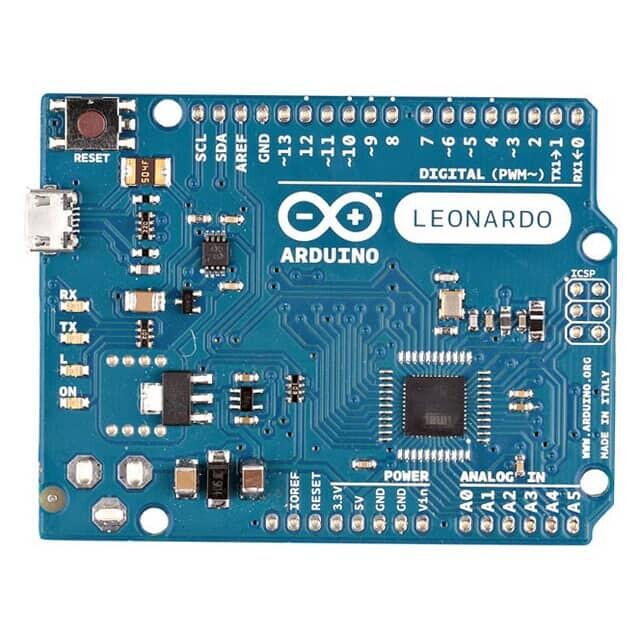 ARDUINO A000053 SBC, Arduino Micro, ATmega32U4, 8bit, 2.5KB RAM, 32KB  Flash, 20 I/O pins, with headers