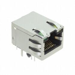 1 Port RJ45Through Hole 10/100/1000 Base-T, AutoMDIX - Abracon LLC