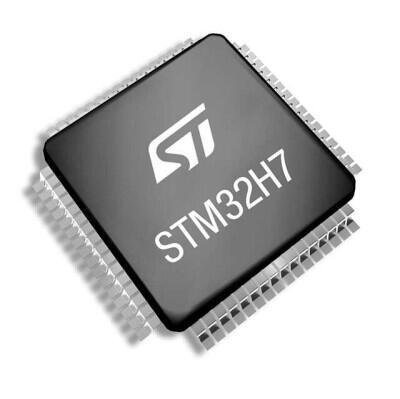 ARM® Cortex®-M7 STM32H7 Microcontroller IC 32-Bit Single-Core 550MHz 128KB (128K x 8) FLASH 100-LQFP (14x14) - 1